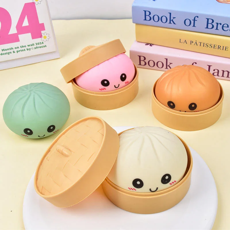 Simulation Food Soft Slow Rising Dumpling Squishy Toy