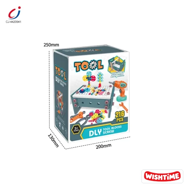 3D Screw Assembly Tool Box Toy – Educational Toy Supplier
