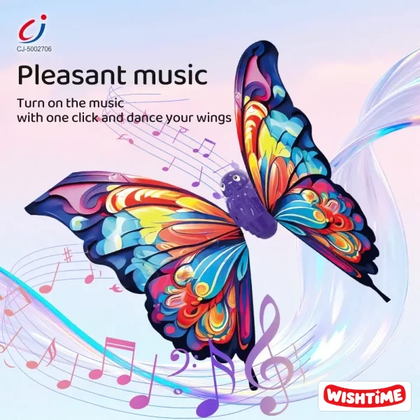 Electric Butterfly Wings Toy, Costume for Kids Dress Up – Pretend-Play Toy  in